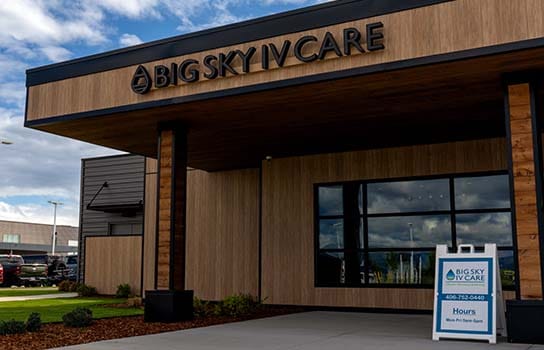 Big Sky IV Care - front door